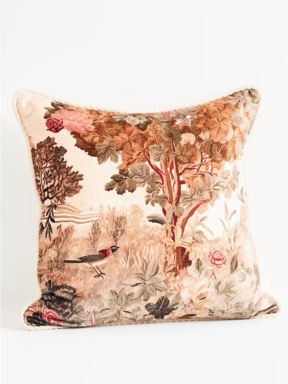 New Anthropologie Hime Decor Velvet Francois Judarn Tapestry Accent Throw Pillow